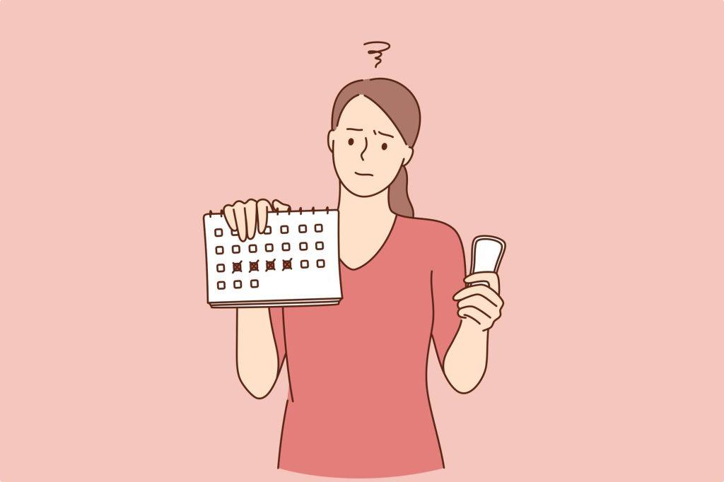menštruačný kalendár